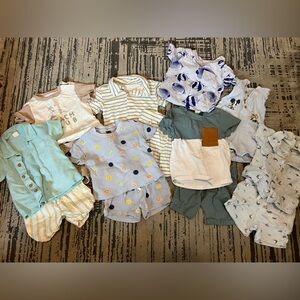 Boys 9-12 month summer outfits bundle